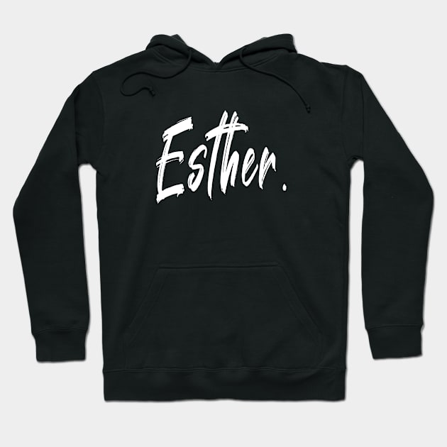 Name Girl Esther Hoodie by CanCreate